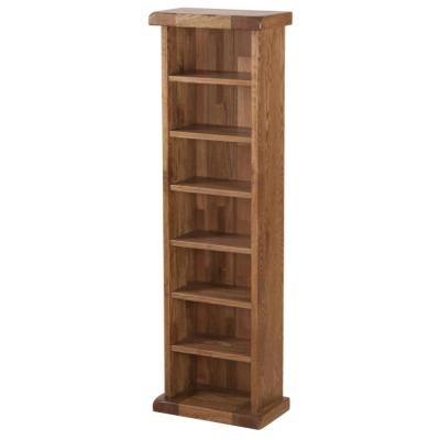 Sherwood Dark Solid Oak CD Rack